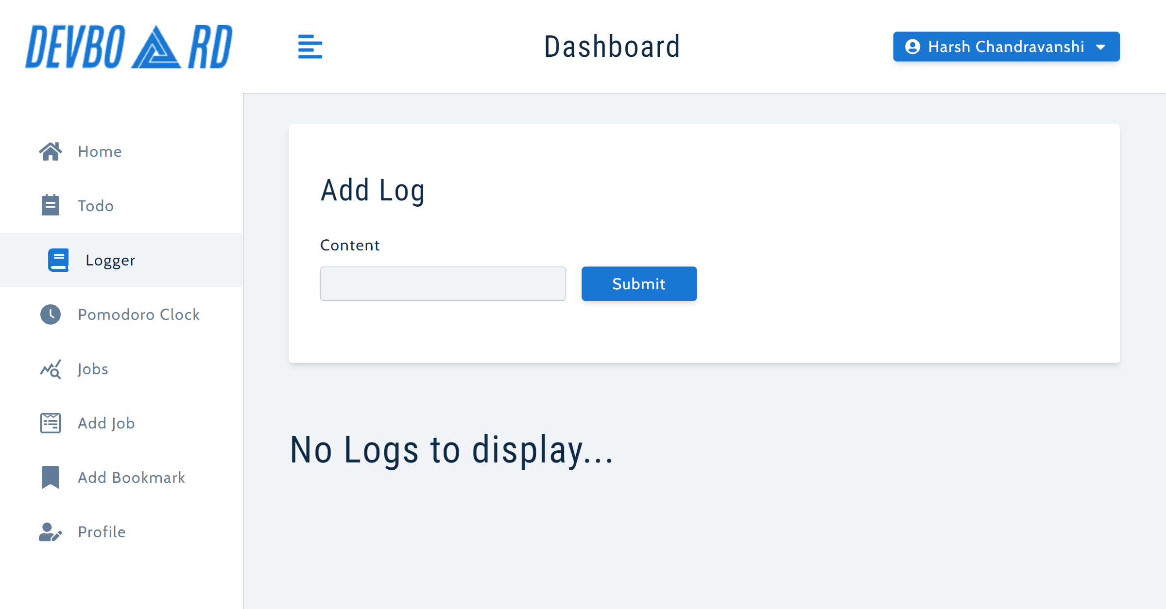DevBoard screenshot 7